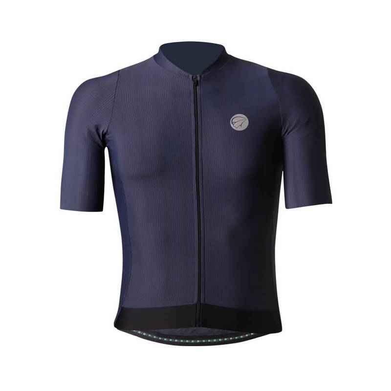 Camisa Ciclismo Mauro Ribeiro Fiber 2.0 Masculina Blue Cosmic