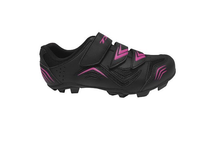 Sapatilha Ciclismo TSW New Fit MTB Preto/Rosa
