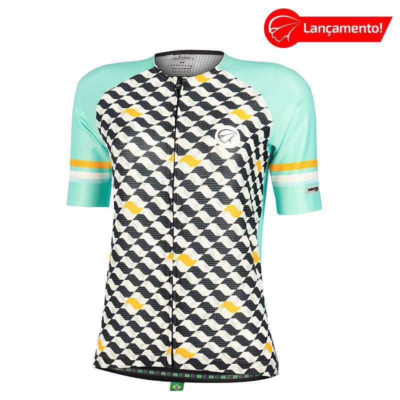 Camisa Ciclismo Mauro Ribeiro Flow Feminina Verde