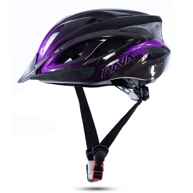 Capacete Mtb Rava Space III Preto/Violeta